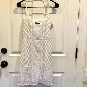 Abercrombie & Finch White Lace Dress, Size Small